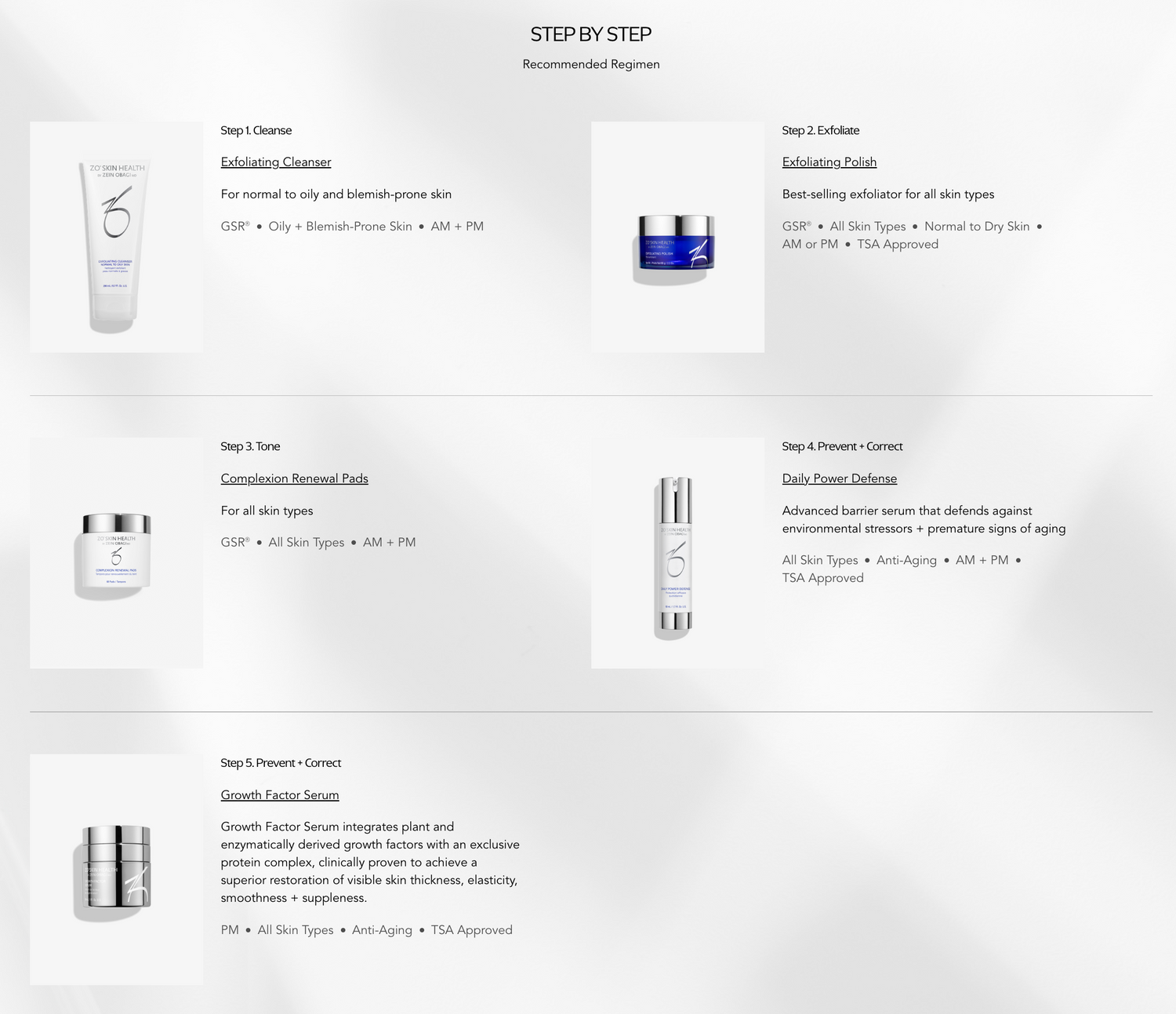 ZO Skin Health Anti-Aging Program