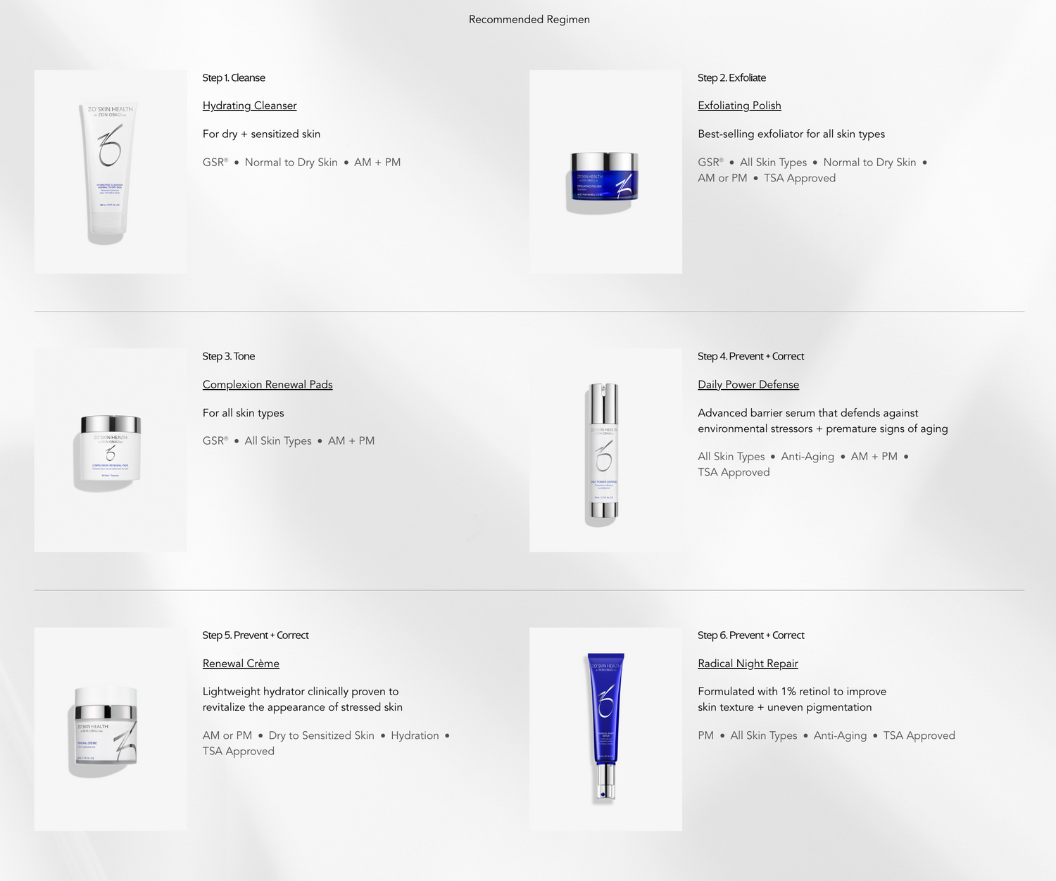 ZO Skin Health Aggressive Anti-Aging Program