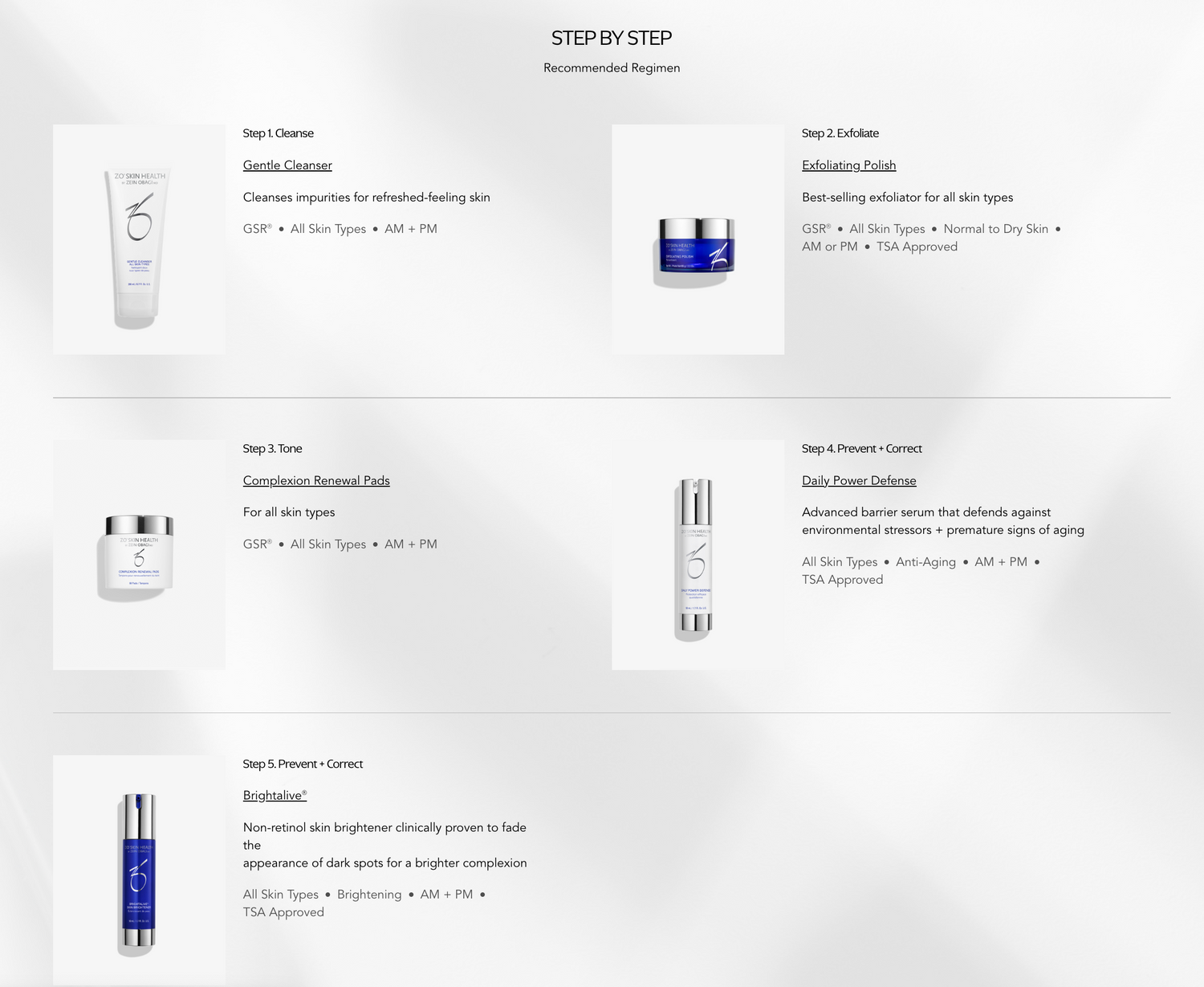 ZO Skin Health Brightening Program