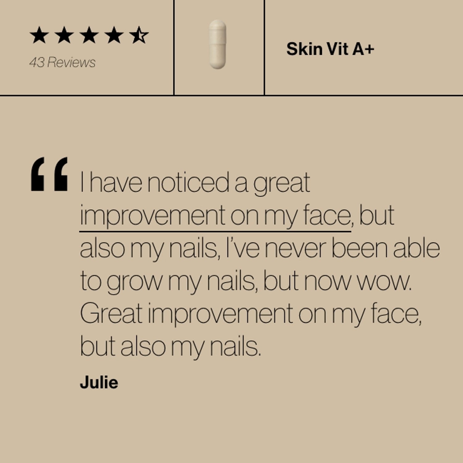 Advanced Nutrition Programme Skin Vit A+