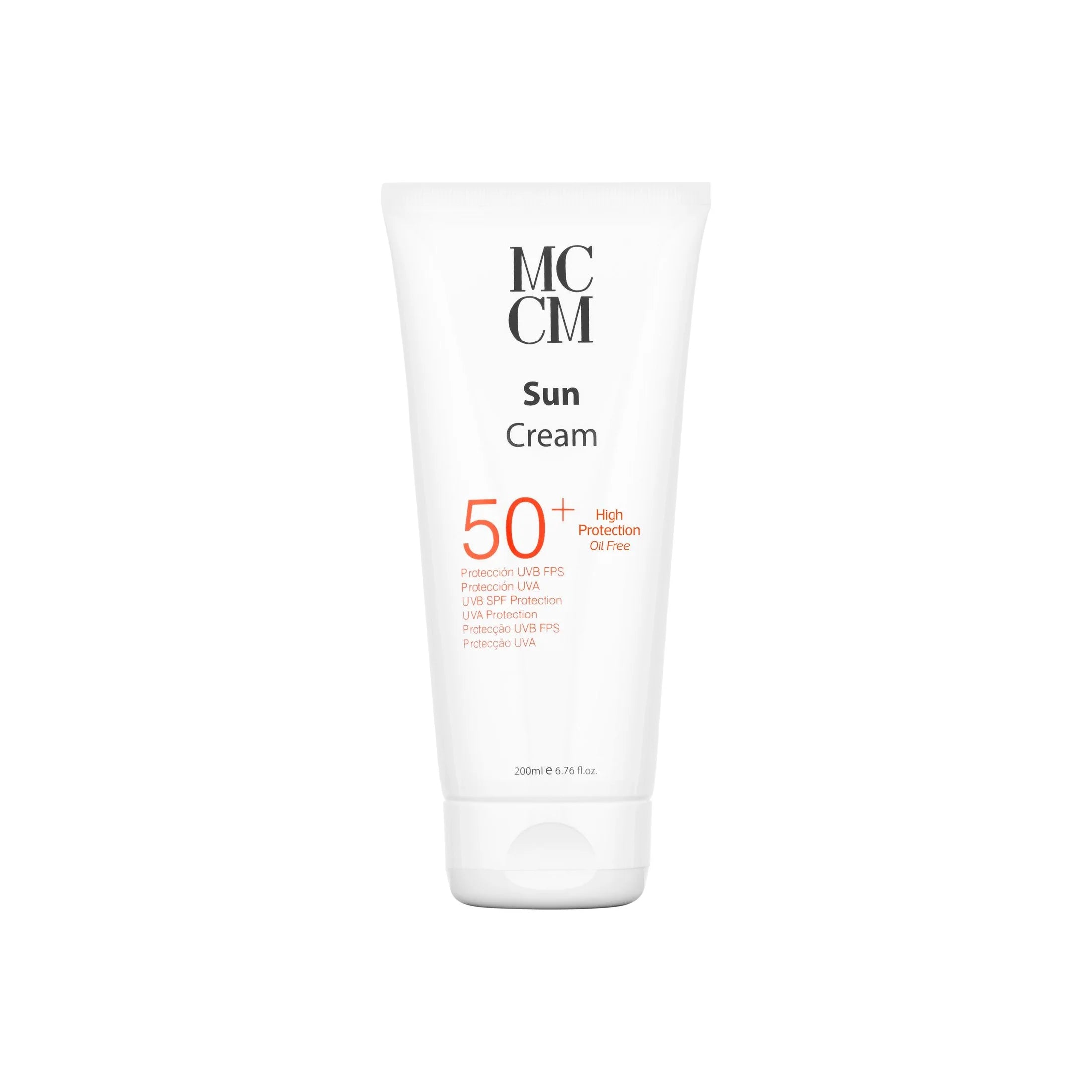 MCCM Medical Cosmetics Sun Cream 50+ Oil Free