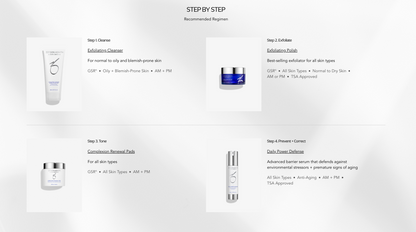 ZO Skin Health Daily Skincare Program